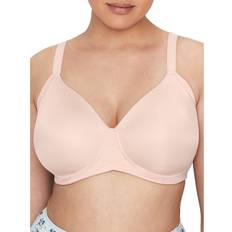 Vanity Fair Beauty Back Full Figure Wireless Extended Side and Back Smoother Bra - Sheer Quartz