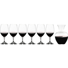 Riedel Ouverture Magnum Wine Glass Set with Apple Decanter Carafes, Jugs & Bottles 7pcs