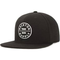 Women - Wool Accessories Brixton Oath III Snapback Cap - Black