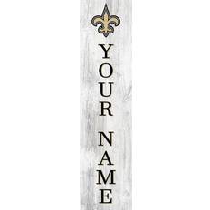 Fan Creations New Orleans Saints Personalized Welcome Leaner Sign