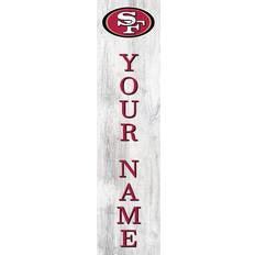 Fan Creations San Francisco 49ers Personalized Welcome Leaner Sign