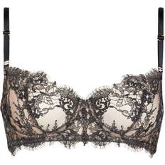 Skarlett Blue Entice Balconette Bra - Black/Nylon