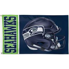 WinCraft Seattle Seahawks Helmet Deluxe Single Sided Flag