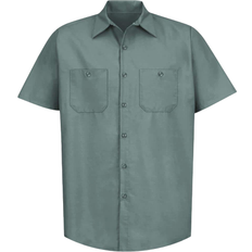 Red Kap Industrial Work Shirt - Light Green