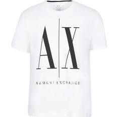 Armani Icon Logo Cotton Graphic T-shirt - White