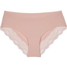 Wacoal B-Bare Cheeky Lace-Trim Hipster - Rose Smoke