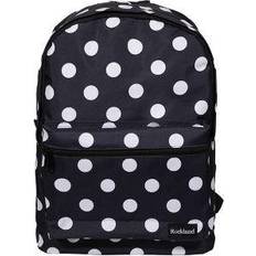 Rockland Classic Laptop Backpack - Black Dots