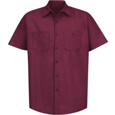 Red Kap Industrial Work Shirt - Burgundy