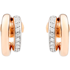 Rose Gold Earrings Pomellato Iconica Earrings - Rose Gold/Diamond