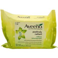 Wipes Makeup Removers Aveeno Positively Radiant Makeup Removing Face Wipes 25-pack