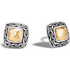 John Hardy Palu Stud Earring - Silver/Gold