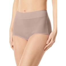 Warner's No Pinching No Problems Tailored Microfiber Brief - Mink