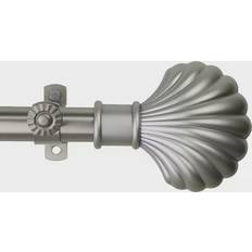 Clam 13/16" Single Curtain Rod 28-48"