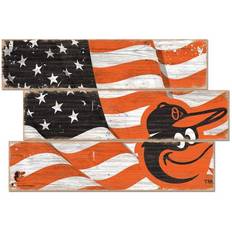 Fan Creations Baltimore Orioles 3-Plank Team Flag