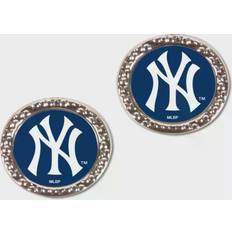 WinCraft New York Yankees Round Post Earrings W