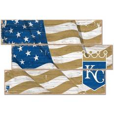 Fan Creations Kansas City Royals 3-Plank Team Flag