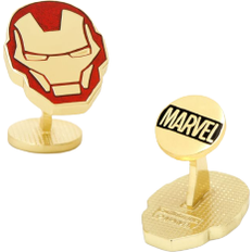 Cufflinks Inc Iron Man Helmet Cufflinks - Gold/Red