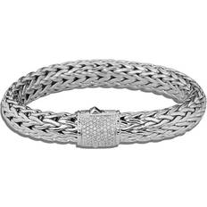 John Hardy Classic Chain Bracelet - Silver/Diamond