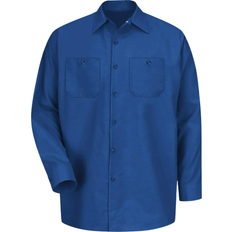 Red Kap Long-Sleeve Work Shirt - Royal Blue