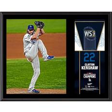 Fanatics Los Angeles Dodgers Clayton Kershaw 2020 MLB World Series Champions Sublimated Plaque