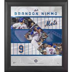 Fanatics New York Mets Brandon Nimmo Framed Stitched Stars Collage