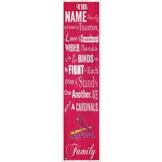 Fan Creations St. Louis Cardinals Personalized Family Banner Sign