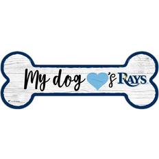 Fan Creations Tampa Bay Rays Team Dog Bone Sign