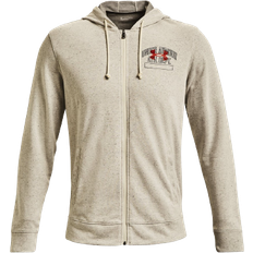 Under Armour Rival Terry Athletic Department Full-Zip Hoodie - Stone/Red