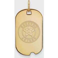 LogoArt Houston Astros Small Dog Tag Necklace W