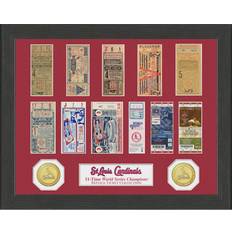Highland Mint St. Louis Cardinals World Series Ticket Collection Photo Frame