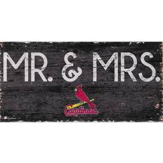 Fan Creations St. Louis Cardinals Mr. & Mrs. Sign Board