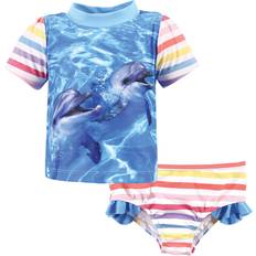 Hudson Baby Swim Rashguard Set - Girl Dolphin (10325368)