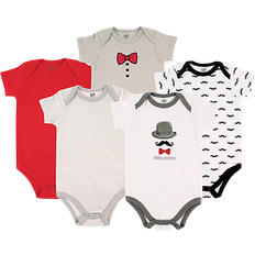 Hudson Bodysuits 5-pack - Mustache (10150618)