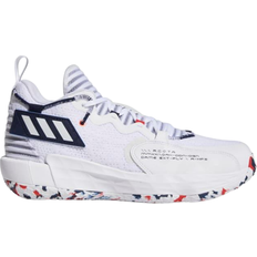 Adidas dame 7 Adidas Dame 7 Extply M - Cloud White/Team Navy/Vivid Red