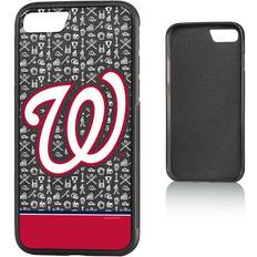 Strategic Printing Washington Nationals iPhone 7/8 Logo Stripe Bump Case