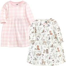 Hudson Baby Long Sleeve Dress 2-pack - Enchanted Forest (10158974)