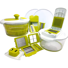 MegaChef 10-in-1 Multi-Use Salad Spinner 27.94cm