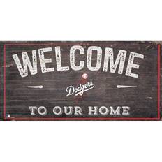 Fan Creations Los Angeles Dodgers Welcome To Our Home Sign