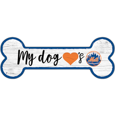 Fan Creations New York Mets Team Dog Bone Sign