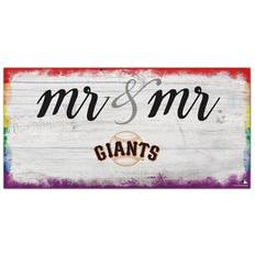 Fan Creations San Francisco Giants Pride Mr & Mr Sign