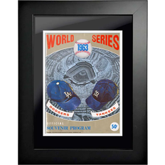 Mustang Los Angeles Dodgers 1963 World Series Framed Program