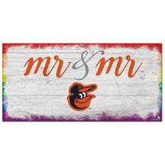 Fan Creations Baltimore Orioles Pride Mr & Mr Sign