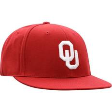 Top of the World Oklahoma Sooners Team Color Fitted Hat Men - Crimson