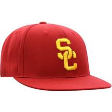 Top of the World USC Trojans Team Color Fitted Hat Men - Cardinal