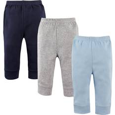 Luvable Friends Tapered Ankle Pants 3-pack- Blue and Gray (10132239)