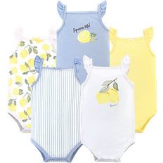 Hudson Sleeveless Bodysuits 5-pack - Lemon (10155874)
