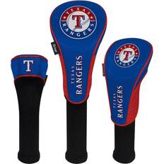 Team Effort Texas Rangers MLB Head Cover 3-pack