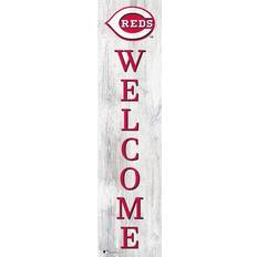 Fan Creations Cincinnati Reds Personalized Welcome Leaner Sign