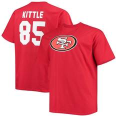 Fanatics George Kittle Scarlet San Francisco 49ers Big & Tall Player T-Shirt85.sr