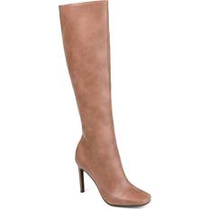 Journee Collection Glenda Wide Calf - Brown